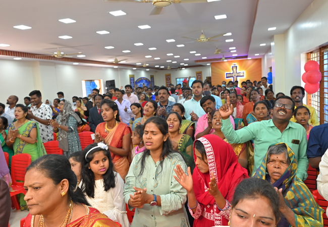 Bro Andrew Richard, Family along with the well-wishers of Grace Ministry inaugurated the Mega Prayer Centre / Church of Grace Ministry at Budigere in Bangalore, Karnataka with grandeur on Sunday, Jan 15th, 2023. Bro Andrew Richard, Family along with the well-wishers of Grace Ministry inaugurated the Mega Prayer Centre / Church of Grace Ministry at Budigere in Bangalore, Karnataka with grandeur on Sunday, Jan 15th, 2023.